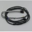 EachDIY 2.5mm TRRS Earphone Silver Plated OCC Foil PU Cable For Westone W60 W50 W40 UM50 UM30 UM10