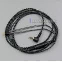 EachDIY 2.5mm TRRS Earphone Silver Plated OCC Foil PU L Plug Cable For Westone W4r UM3x ES3 ES5 0.78m