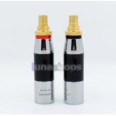 1 Pair Acrolink cf-601m XLR 3 Pin Male To RCA Female Audio HiFi Adapter Converter