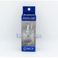 Acrolink fp-25(R) Pure Transmission NCF Rhodium plated Power DIY Custom Male Adapter Plug