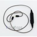 Aluminum Foil Mic Remote Wireless Bluetooth Earphone Cable For MMCX Shure se535 se846 se315 se215