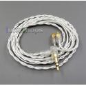 Pure Silver plated Shielding Earphone Cable For MMCX Plug Shure se535 se846 se215 Earphone cable