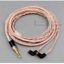 3.5mm 16 Cores OCC Silver Plated Mixed Headphone Cable For Etymotic ER4 XR SR ER4SR ER4XR