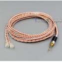 2.5mm 4pole TRRS Balanced 16 Core OCC Silver Mixed Headphone Cable For Sennheiser IE8 IE80 IE8i