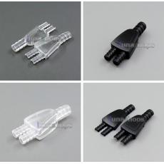 Full PC Headphone Cable Audio Y Splitter Adapter For JH24 Rosie DIY Custom Cable Dia:4mm/2mm