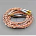 6.5mm 3.5mm 16 Cores OCC Silver Plated Mixed Headphone Cable For HiFiMan HE400 HE5 HE6 HE300 HE4 HE500 HE6