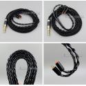 Black 8 core 2.5mm 3.5mm 4.4mm Balanced MMCX Pure Silver Plated Copper Earphone Cable For 0.78mm W4r UM3X Custom 5 12 BA