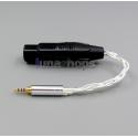 TRRS 2.5mm Balanced To 4pin XLR Female Pure Silver Cable For VentureCraft Soundroid Amplifier Vantam DSD