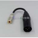 4pin xlr Male to 4.4mm female audio adapter Converter cable for Sony PHA-2a TA-ZH1ES NW-WM1Z NW-WM1A