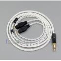 3.5mm 2.5mm 4.4mm 8 Cores Balanced Pure Silver Plated Earphone Cable For Sennheiser HD580 HD600 HD650 HD430 HD660S