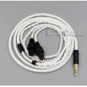 16 Cores OCC Pure Silver Plated Headphone Cable For Sennheiser HD25-1 SP HD650 HD600 HD580 HD525 HDXXX HD660S
