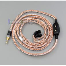 2.5mm 4pole TRRS Balanced 16 Core OCC Silver Mixed Headphone Cable For AKR03 Roxxane JH Audio JH24 Layla Angie AK380 AK2