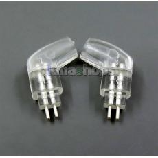 Improve L 0.78mm Earphone Silver Plated Pins For Westone W4r UM3X UM3RC JH13 JH16 ES3 DIY Cable