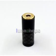 CYH-Series High Quality Black Carbon Barrel 3.5mm 4 Poles Female Custom DIY Adapter