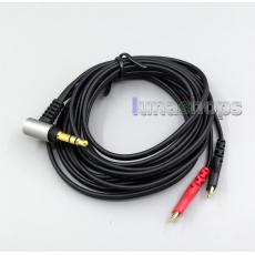 3.5mm Black Headphone Earphone Cable For Sennheiser HD25 HD 25-1 HD25-1 II HD25-13 HD25-C