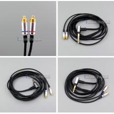 3.5mm 4.4mm 2.5mm Earphone Silver Plated Cable For DUNU DN-2002 2BA T5 2 Dynamic Hybrid Headphone