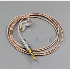 Hi-Res Silver Plated XLR 3.5mm 2.5mm 4.4mm Earphone Cable For Sony MDR-EX1000 MDR-EX600 MDR-EX800 MDR-7550