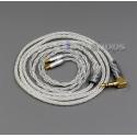 99.99% Pure Silver XLR 3.5mm 2.5mm 4.4mm Earphone Cable For Audio Technica HDC112A ATH-SR9 ES750 ESW950