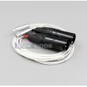 3pin XLR Male PCOCC + Silver Plated Cable for Sennheiser HD800 Headphone Headset