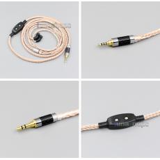 16 Cores OCC Silver Plated Mixed Headphone Cable For AKR03 Roxxane JH Audio JH24 Layla Angie AK380 AK240