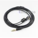 Super Soft OFC Black/Blue Skin Earphone Cable For Etymotic ER4B ER4PT ER4S ER4P ER4