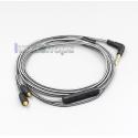 Black And White + Mic Remote Earphone Cable For Shure se215 se315 se425 se535 Se846