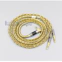 3.5mm 2.5mm Balanced XLR OCC Silver Gold Plated Headphone Cable For Onkyo A800 Headphone Earphone