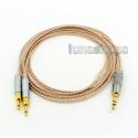 Hi-Res Silver Plated XLR 2.5mm 4.4mm 3.5mm Headphone Earphone Cable For Sennheiser HD700