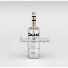 ACROLINK FP-3.5(R) 3.5mm Stereo Male Rhodium plated Straight adapter for diy