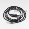 2.5mm XLR Balanced 8 Core OCC Silver Mixed Headphone Cable For Audeze LCD-3 LCD-2 LCD-X LCD-XC LCD-4z LCD-MX4 LCD-GX