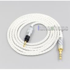 3.5mm 2.5mm 4.4mm XLR 8 Core Silver Plated OCC Earphone Cable For Sennheiser Urbanite XL On/Over Ear