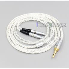 4.4mm XLR 8 Core Silver Plated OCC Earphone Cable For Ultrasone Veritas Jubilee 25E 15 Edition ED 8EX ED15 Headphone