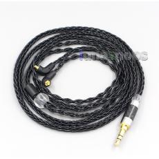 3.5mm 2.5mm XLR 4.4mm 8 Core Silver Plated OCC Earphone Cable For Etymotic ER4SR ER4XR ER3XR ER3SE ER2XR ER2SE