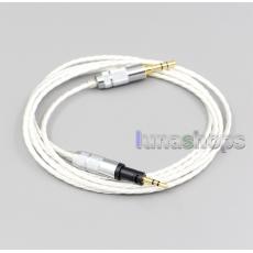 XLR 4.4mm Hi-Res Silver Plated 7N OCC Earphone Cable For Sennheiser Momentum 1.0 2.0 On-Ear Headphones