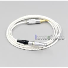XLR 4.4mm 2.5mm Hi-Res Silver Plated 7N OCC Earphone Cable For AKG K812 K872 Reference Headphone
