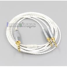 Hi-Res Silver Plated 7N OCC Earphone Cable For Hifiman Sundara Ananda HE1000se HE6se DEVA he400se Arya He-35x Edition XS