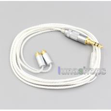 4.4mm 2.5mm 3.5mm XLR Hi-Res Silver Plated 7N OCC Earphone Cable For Dunu dn-2002