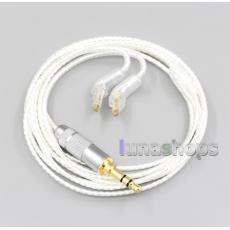 Hi-Res Silver Plated 7N OCC Earphone Cable For Sony MDR-EX1000 MDR-EX600 MDR-EX800 MDR-7550