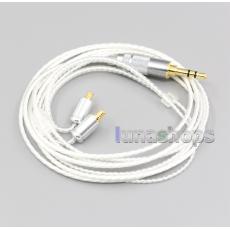 Hi-Res Silver Plated 7N OCC Earphone Cable For Audio Technica ATH-CKR100 ATH-CKR90 CKS1100 CKR100IS CKS1100IS