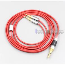 2.5mm 4.4mm XLR 3.5mm 99% Pure PCOCC Earphone Cable For Oppo PM-1 PM-2 Planar Magnetic Headphone
