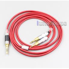 4.4mm XLR 2.5mm 3.5mm 99% Pure PCOCC Earphone Cable For Sennheiser HD700 Headphone
