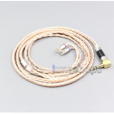 16 Core Silver Plated OCC Mixed Earphone Cable For UE11 UE18 pro QDC Gemini Gemini-S Anole V3-C V3-S V6-C