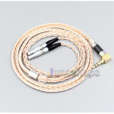 XLR 16 Core Silver Plated OCC Mixed Earphone Cable For Ultrasone Veritas Jubilee 25E 15 Edition ED 8EX ED15 Headphone