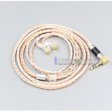 XLR 4.4mm 2.5mm 16 Core Silver Plated OCC Mixed Earphone Cable For Sony XBA-H2 XBA-H3 XBA-Z5 xba-A3 xba-A2