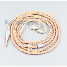 2.5mm 3.5mm XLR Balanced 16 Core 99% 7N  OCC Earphone Cable For Sennheiser IE40 Pro IE40pro