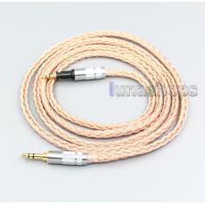 2.5mm 4.4mm XLR 3.5mm 16 Core 99% 7N  OCC Earphone Cable For Sennheiser Momentum 1.0 2.0 On-Ear Headphones