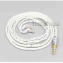 2.5mm 4.4mm XLR 8 Core Silver Plated OCC Earphone Cable For Sony MDR-EX1000 MDR-EX600 MDR-EX800 MDR-7550