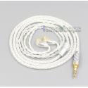 2.5mm 4.4mm 8 Core Silver Plated OCC Earphone Cable For Sony XBA-H2 XBA-H3 XBA-Z5 xba-A3 xba-A2