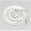 3.5mm 2.5mm 4.4mm XLR 8 Core Silver Plated OCC Earphone Cable For Sony IER-M7 IER-M9 IER-Z1R
