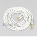 3.5mm 2.5mm 4.4mm XLR 8 Core Silver Plated OCC Earphone Cable For Dunu dn-2002